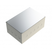 225mm x 150mm x 100mm Galvanised Adaptable Box With Knockouts